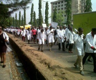 imo state university imsu medical students protest in  owerri