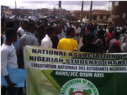 ASUP STRIKE-NANS PROTEST GROUNDS OSOGBO FOR 4 HOURS