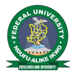 Federal University of Ndufu Alike FUNAI logo