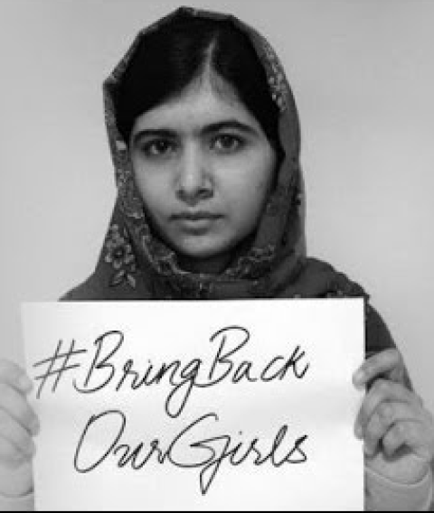 Day 300: Yousafzai Malala Remembers Kidnapped Chibok Schoolgirls