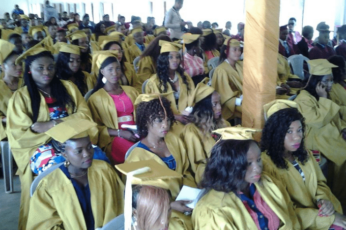 obong university matriculating students