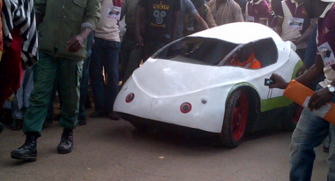 [Photos] ABU Zaria Students Manufacture “Made in Nigeria” Car