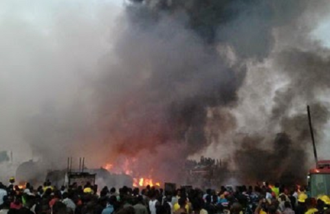 Federal Ministry of Education Building Affected by Fire Outbreak