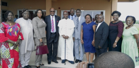 Cardinal Okojie Visits Augustine University