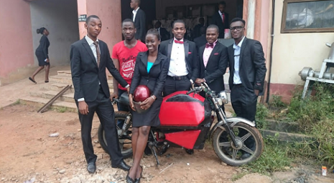 Another Set Of UNIZIk Students Constructs An Electric Motorcycle – See Pictures
