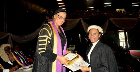 Nigerian Becomes First Black Woman To Graduate With First Class Degree From University of Reading UK