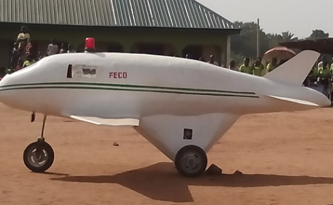 Talented Nigerian Boy Constructs A Mini-Jet: See beautiful photos