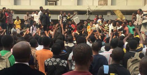 Angry Yabatech Students Stage Massive Protest over Death of Fellow Student -Photos