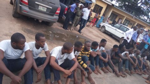 Police Arrests 39 Cultists At Federal Poly Nekede