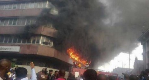 UNIJOS Library Destroyed By Fire Outbreak